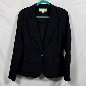 Anne Klein Jeans Indigo Dark Blue Navy Jacket Blazer Women’s Size Medium